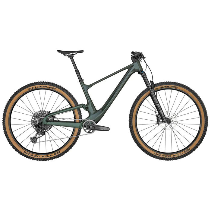 2023 SCOTT Spark 930 Carbon Full Suspension Mountain Bike in Green