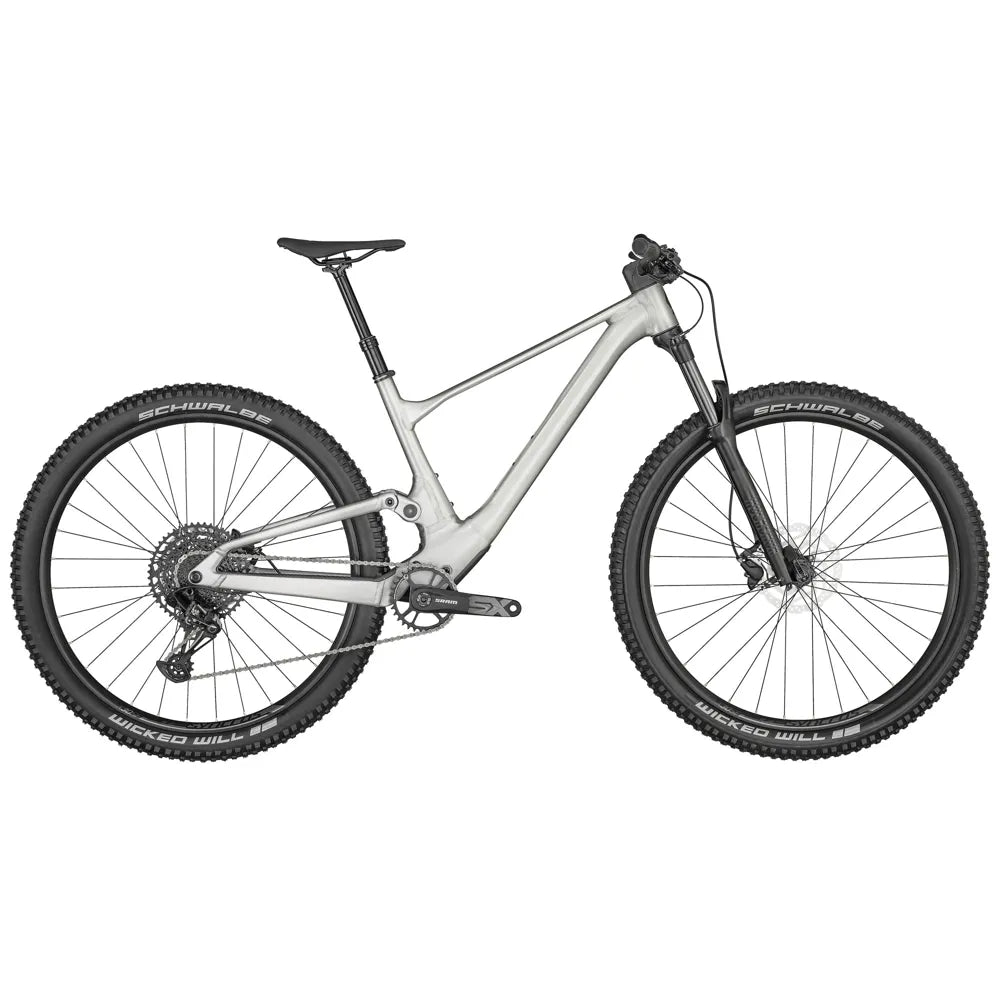 2023 SCOTT Spark 970 Full Suspension Mountain Bike in Silver