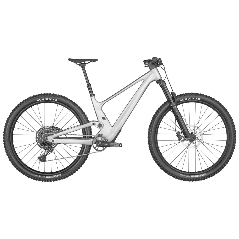 2023 SCOTT Genius 940 Full Suspension Mountain Bike in Silver