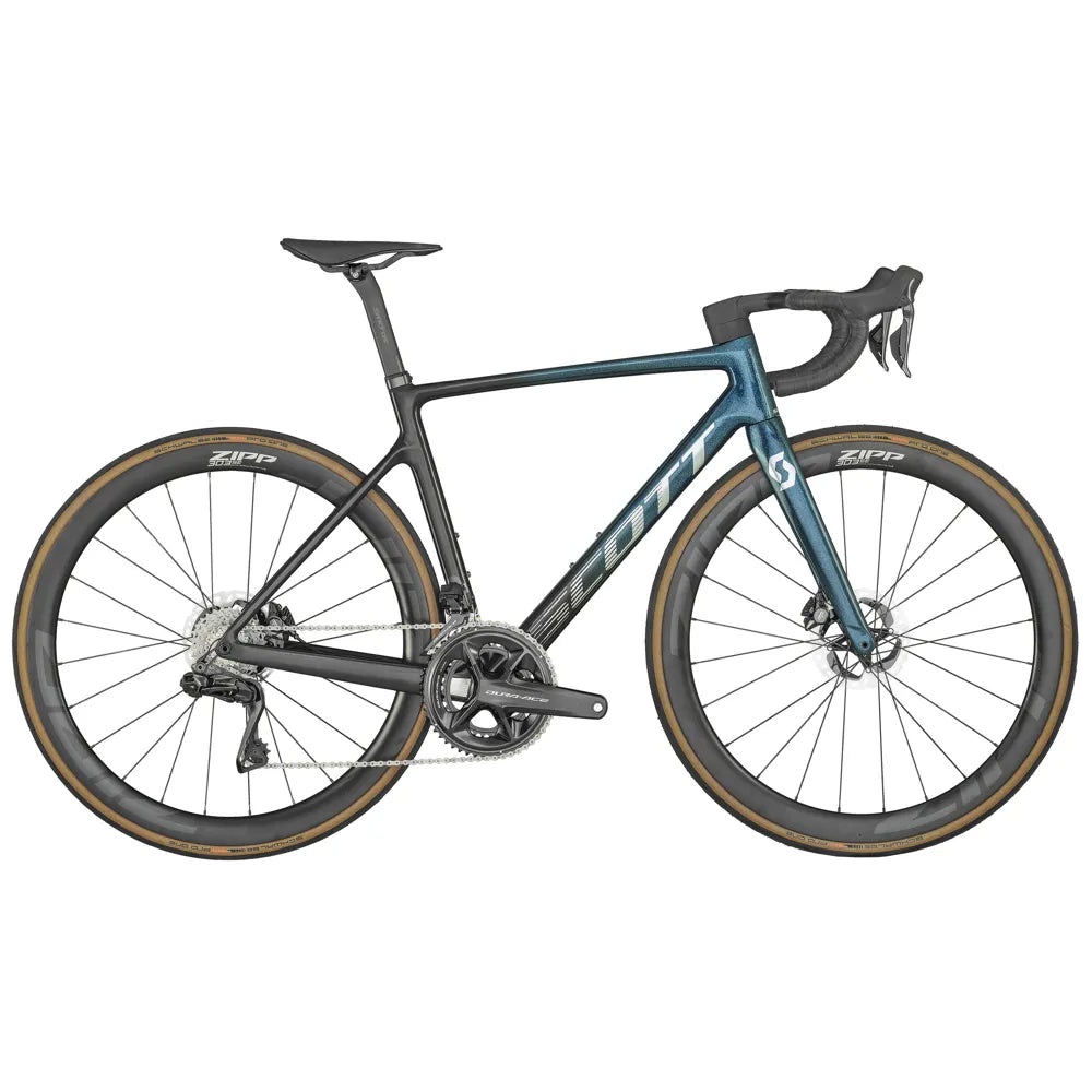 2023 SCOTT Addict RC Pro Dura-Ace Di2 Carbon Road Bike in Blue