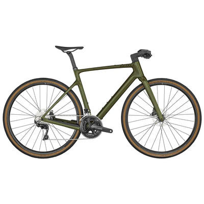 2024 SCOTT Metrix 10 Carbon Hybrid Bike in Green
