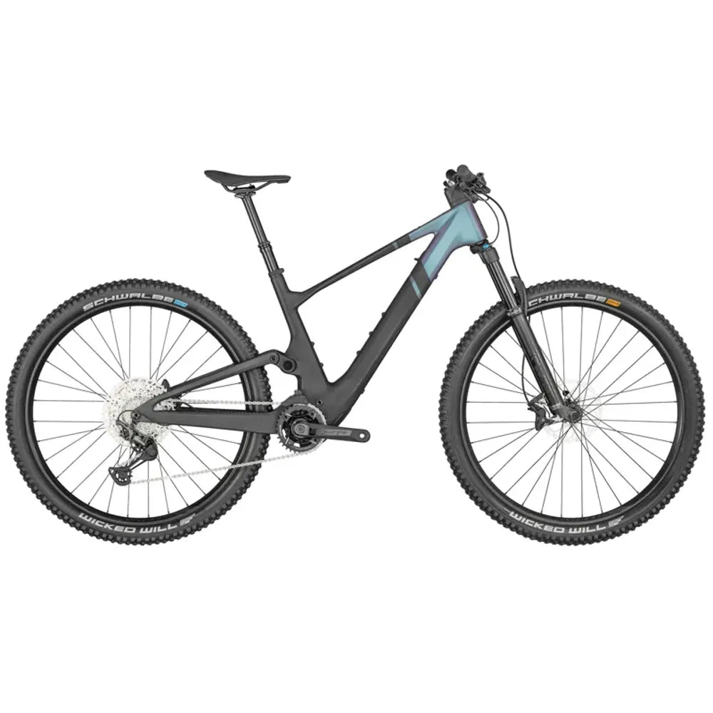 2023 Scott Contessa Lumen eRIDE 900 Women's Electric Mountain Bike in Blue
