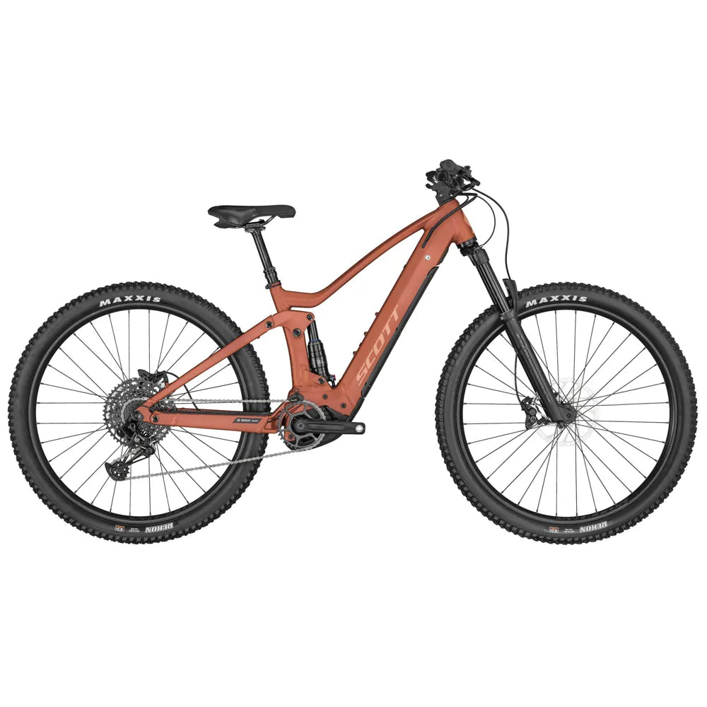 2023 Scott Contessa Strike eRIDE 930 Women's Electric Mountain Bike in Red