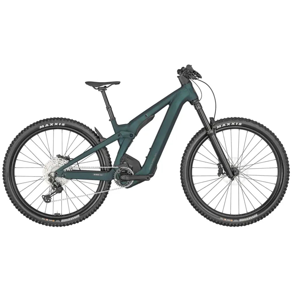 2024 Scott Contessa Patron eRIDE 910 Electric Mountain Bike in Green