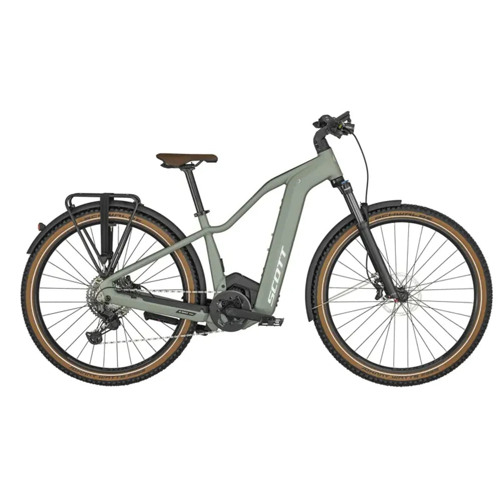 2023 Scott Axis eRIDE 10 Lady Womens Electric Hybrid Bike in Grey