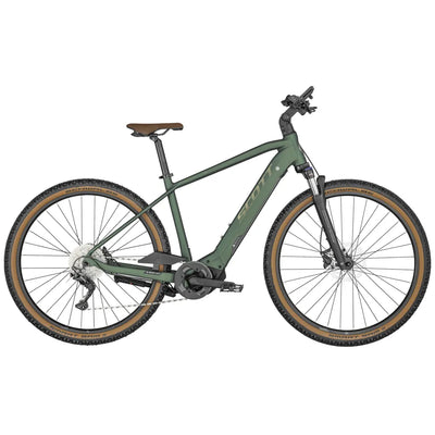 2023 SCOTT Sub Cross eRIDE 10 Men's Electric Hybrid Bike in Green