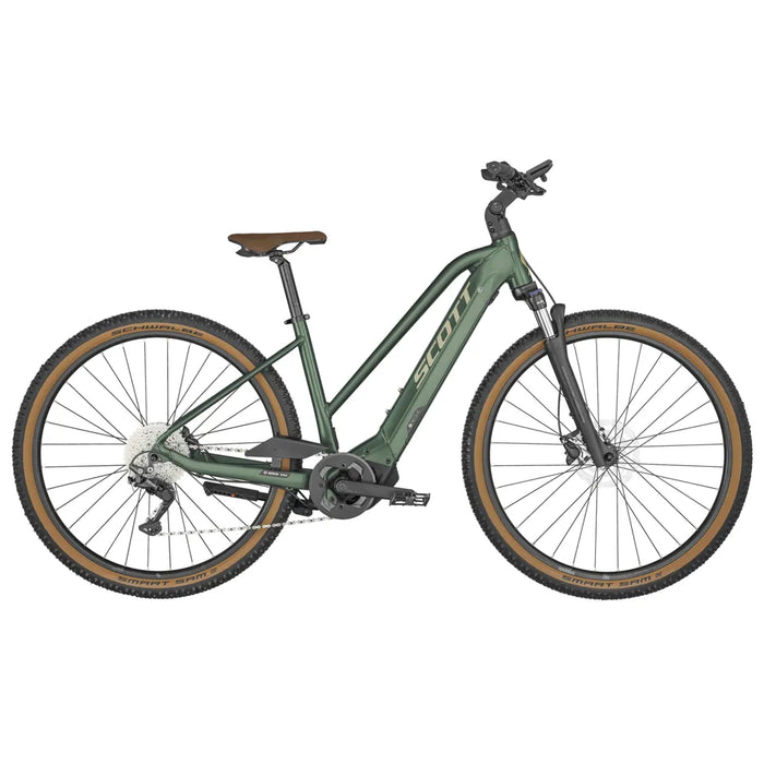2023 SCOTT Sub Cross eRIDE 10 Lady's Electric Hybrid Bike in Green
