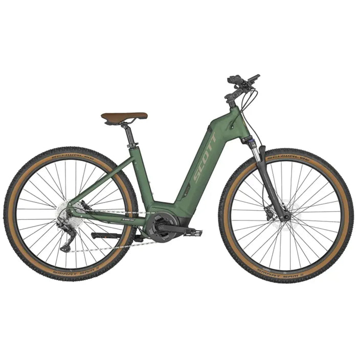 2023 Scott Sub Cross eRIDE 10 Electric Hybrid Bike in Green