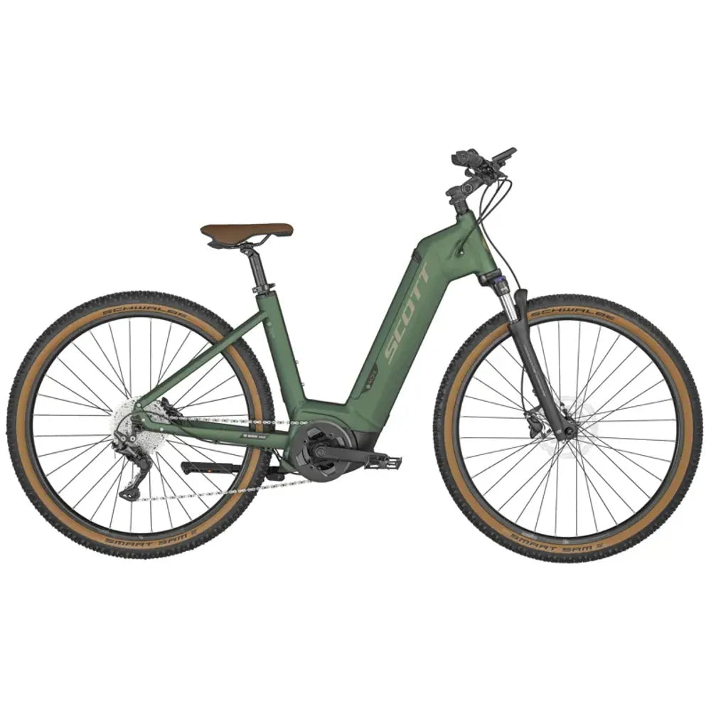 2023 Scott Sub Cross eRIDE 10 Electric Hybrid Bike in Green