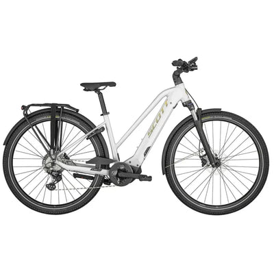 2023 Scott Sub Sport eRIDE 20 Womens Electric Hybrid Bike in White