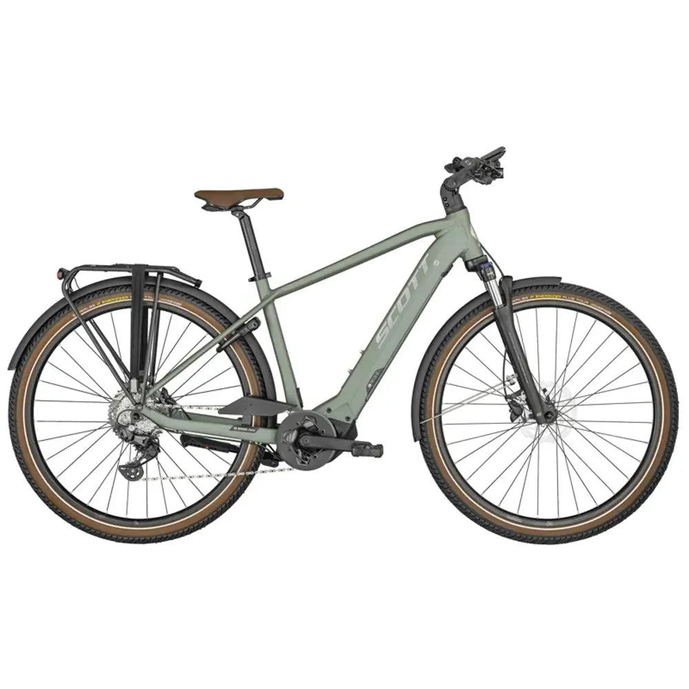 2024 Scott Sub Sport eRIDE 20 Electric Hybrid Bike in Green