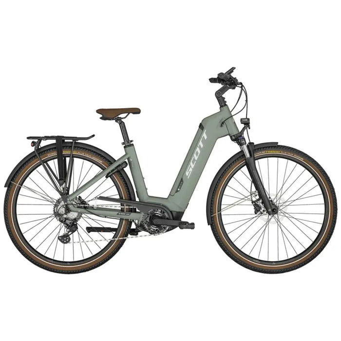 Scott Sub Sport eRIDE 20 Electric Hybrid Bike in Green 99 Bikes