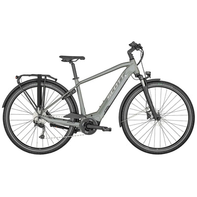 2023 SCOTT Sub Active eRIDE 10 Men's Electric Hybrid Bike in Grey