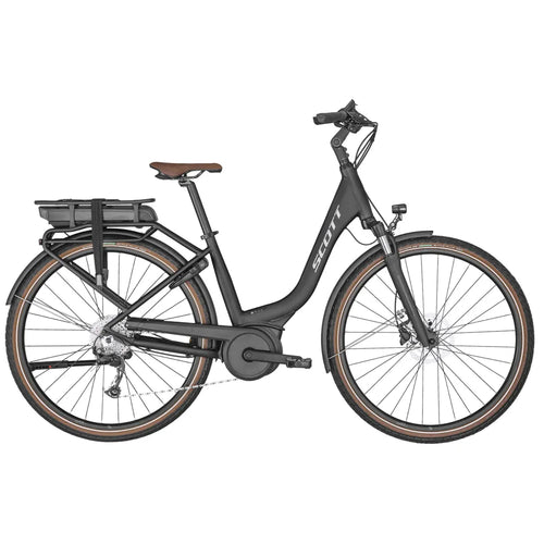 2023 Scott Sub Active eRIDE 10 Rack Electric Hybrid in Black