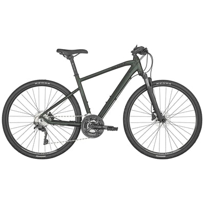 2023 SCOTT Sub Cross 10 Men's Disc Hybrid Bike in Black 