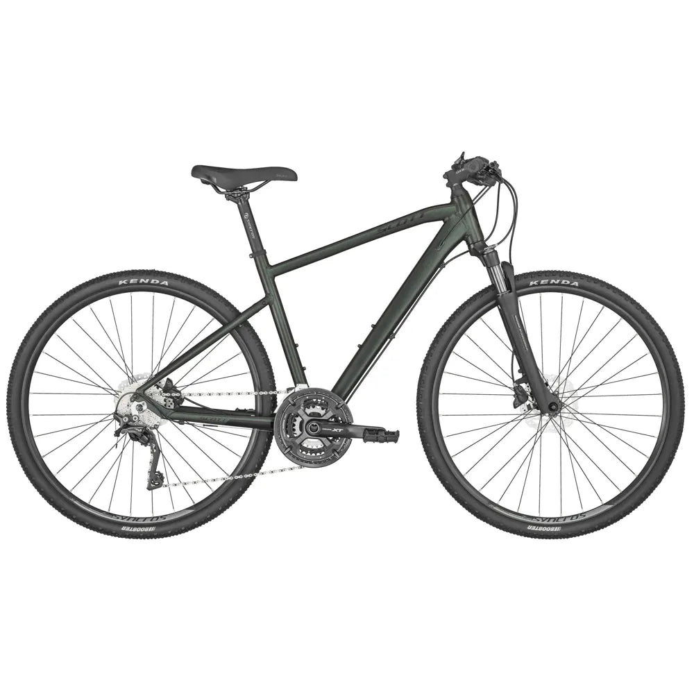2023 SCOTT Sub Cross 10 Men's Disc Hybrid Bike in Black 
