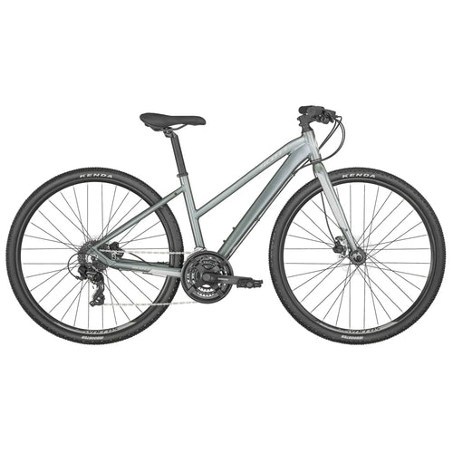 2023 SCOTT Sub Cross 50 Lady Disc Hybrid Bike in Grey