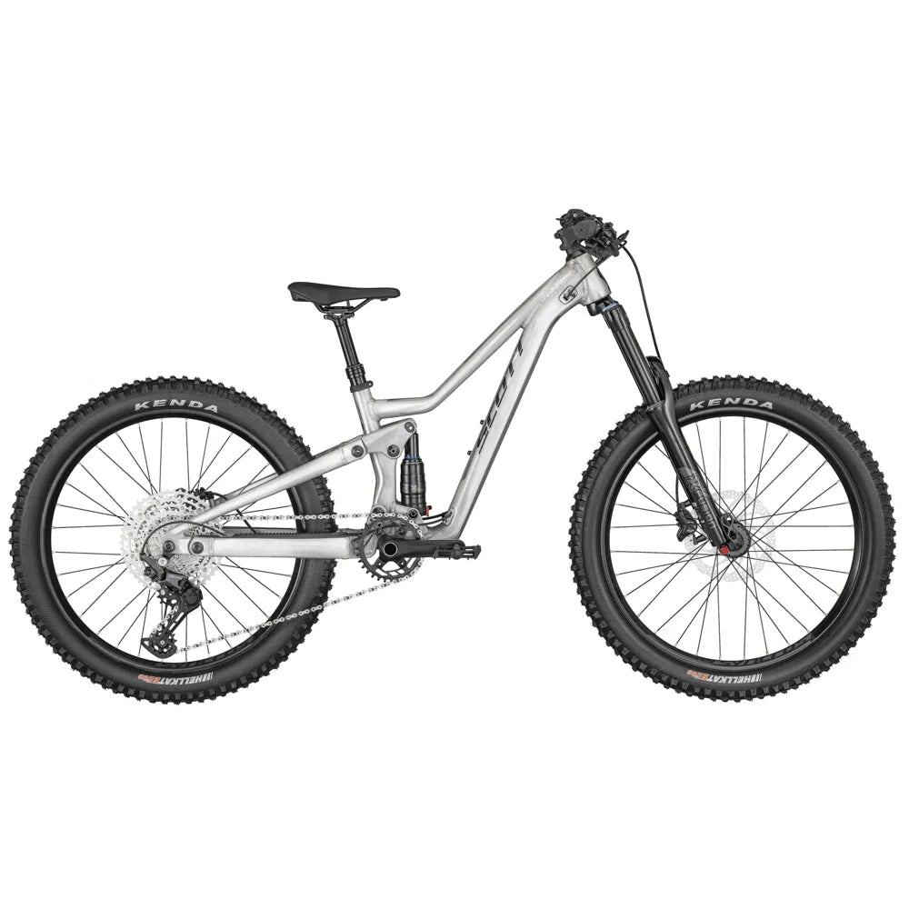 2024 SCOTT Ransom 400 Kids 24 Inch Mountain Bike in Silver