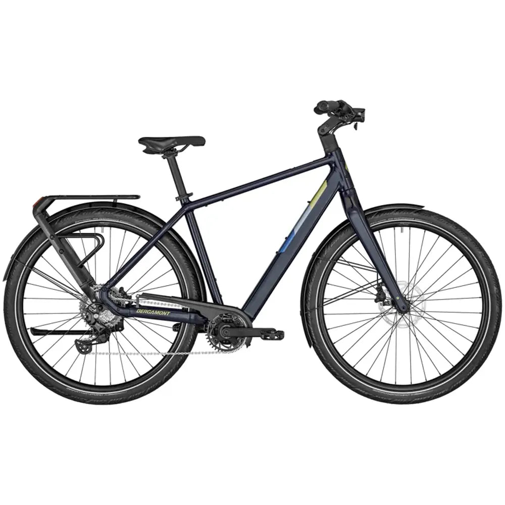 2024 Bergamont E-Vitess Sport Gent Electric Hybrid Bike in Blue