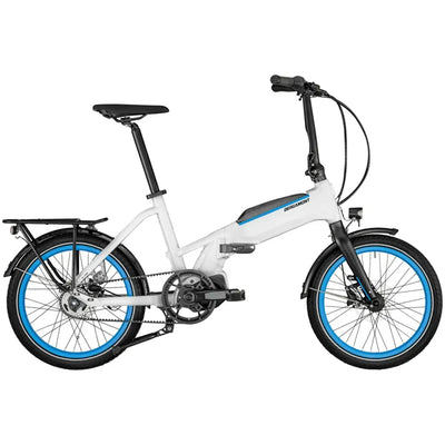 2024 Bergamont Paul-E EQ Expert Folding Electric Bike in White