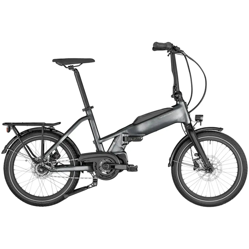 2024 Bergamont Paul-E EQ Edition Folding Electric Bike in Grey