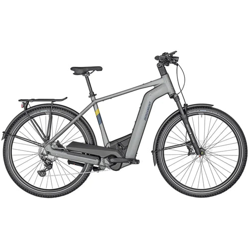 2024 Bergamont E-Horizon Premium SUV Gent Electric Hybrid Bike in Grey