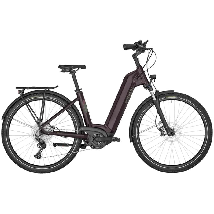 2024 Bergamont E-Horizon Expert 6 Wave Electric Hybrid Bike in Plum