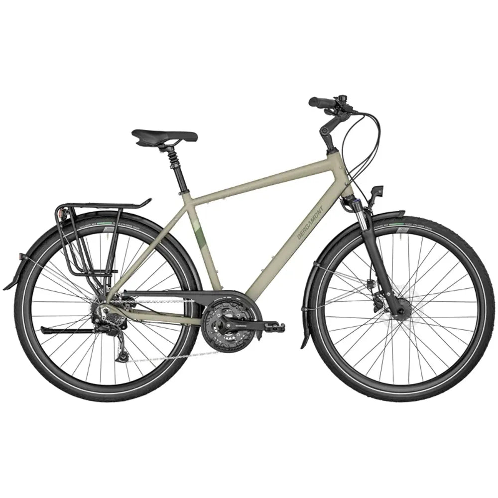 2024 Bergamont Horizon 6 Gent Hybrid Bike in Champagne