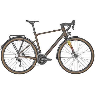 2024 Bergamont Grandurance RD 7 Gravel Bike In Matt Dark Brown