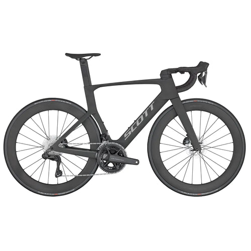 2024 SCOTT Foil RC 10 Ultegra Di2  Carbon Road Bike in Black