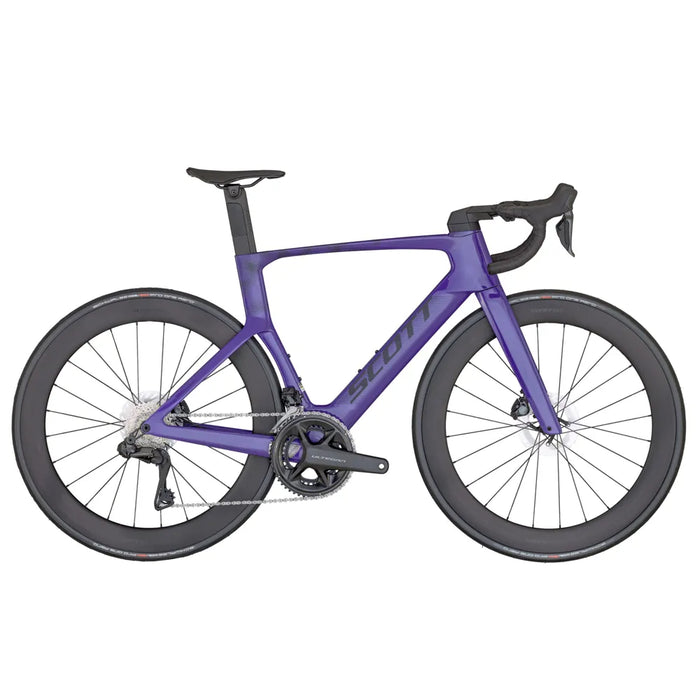 2024 SCOTT Foil RC 10 Ultegra Di2  Carbon Road Bike in Purple