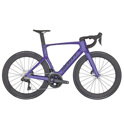 2024 SCOTT Foil RC 10 Ultegra Di2  Carbon Road Bike in Purple