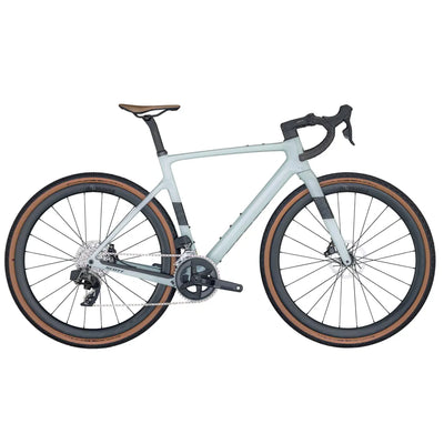 2024 SCOTT Addict Gravel 20 Rival eTap AXS Gravel Bike in White