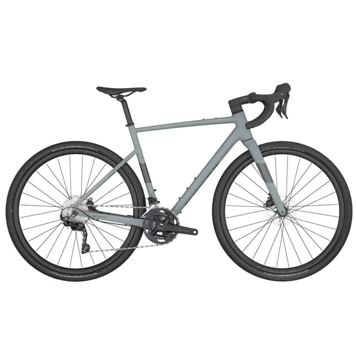 2024 Scott Speedster Gravel 40 Grey Road Bike In Shark Grey