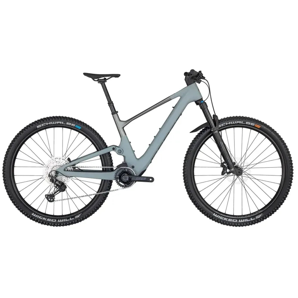 2025 Scott Lumen eRide 910 XT Electric Mountain Bike in Grey