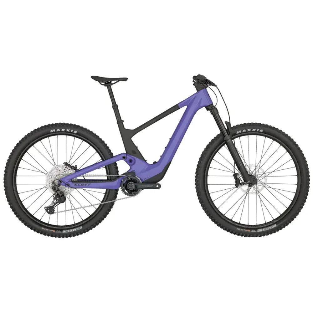 2025 Scott Contessa Voltage eRIDE 910 Electric Mountain Bike In Purple