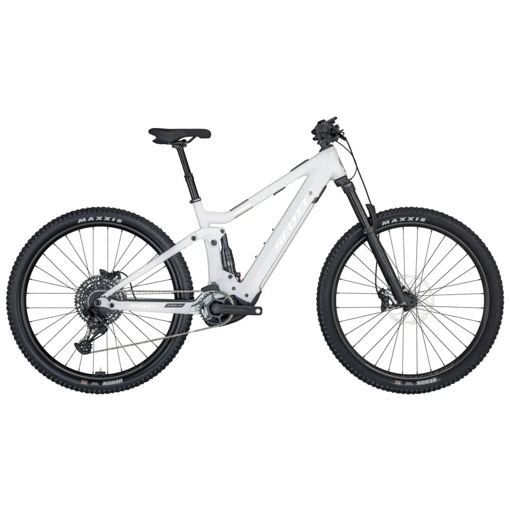 2025 Scott Contessa Strike eRide 920 Electric Mountain Bike in White