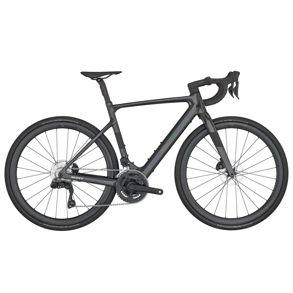2025 SCOTT Solace eRIDE 20 105 Di2 Electric Gravel Bike in Green