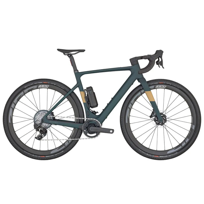 2025 SCOTT Solace Gravel eRIDE 10 Electric Gravel Bike in Black