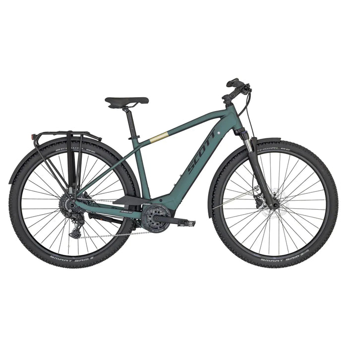 2025 SCOTT Sub Cross eRIDE 30 Electric Mountain Bike in Black