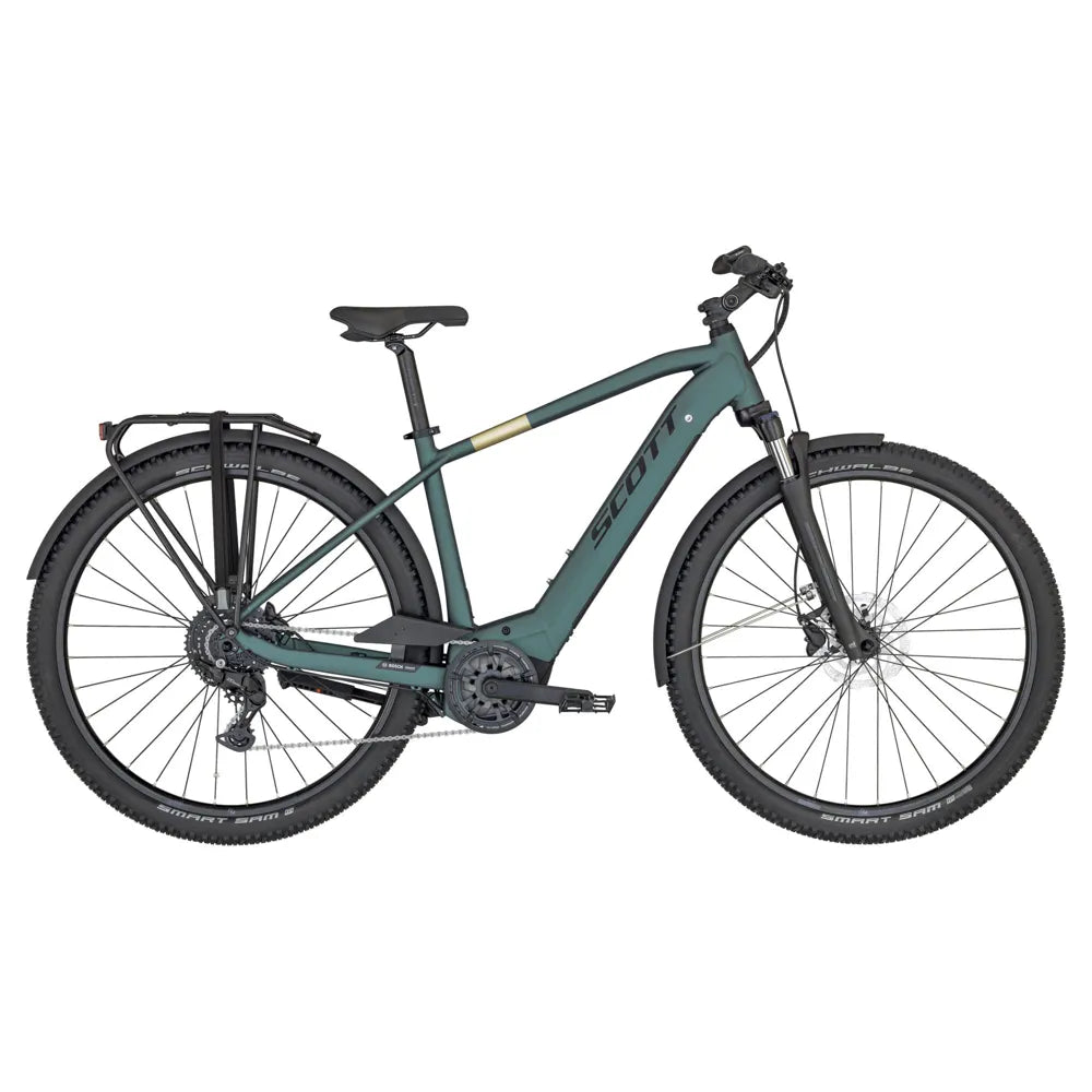 2025 SCOTT Sub Cross eRIDE 30 Electric Mountain Bike in Black