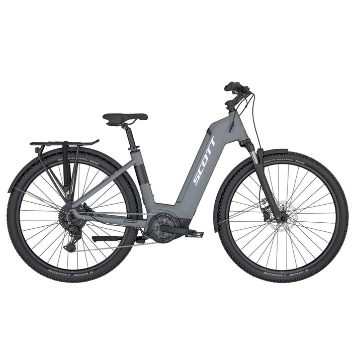 scott e bike fully 2024 2024 SCOTT Sub Cross eRIDE 30 Unisex EQ Step Through Electric Bike