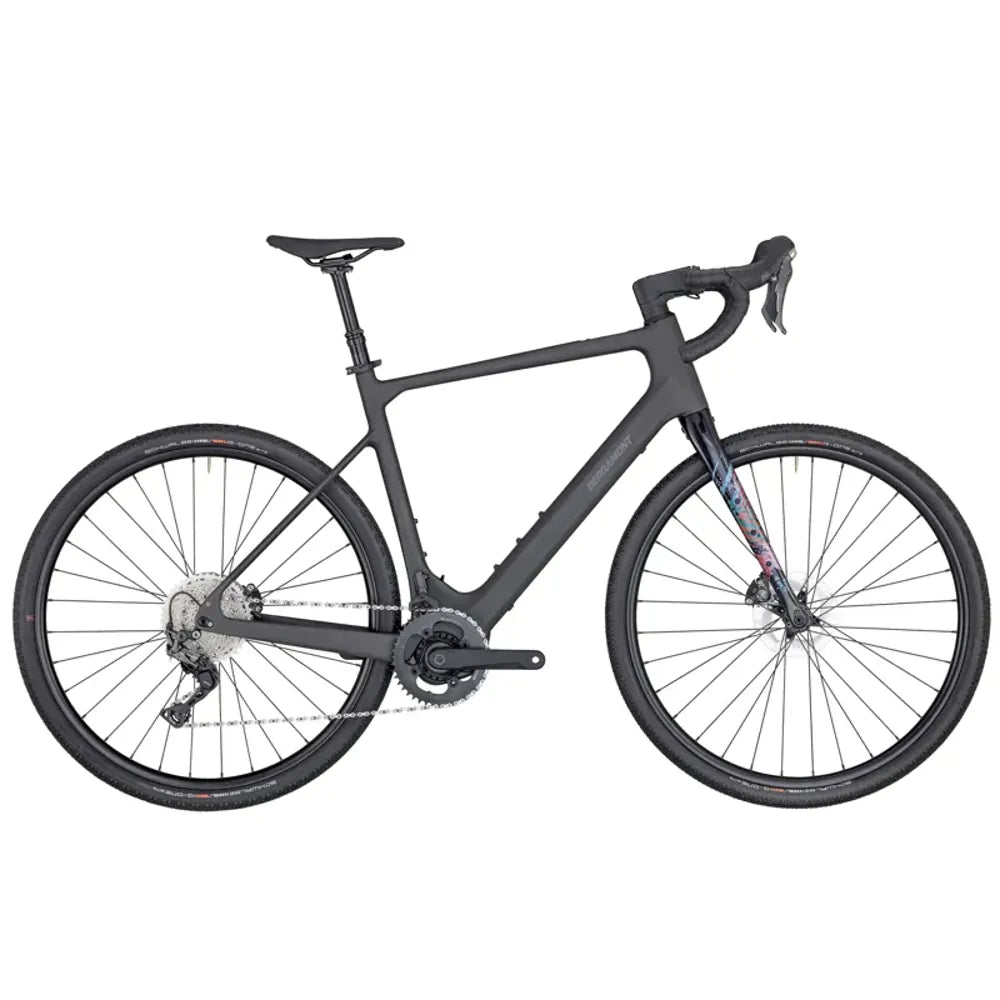2025 Bergamont E-Grandurance Elite Carbon Electric Gravel Bike in Black