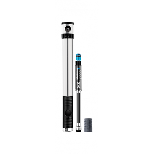 Crankbrothers Klic HV - With Gauge & CO2 in Silver