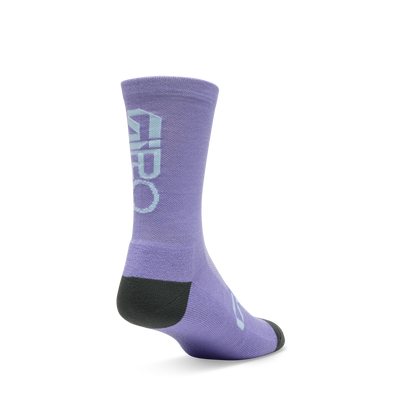 2026 GIRO Winter Merino Wool Unisex Cycling Socks in Purple Haze
