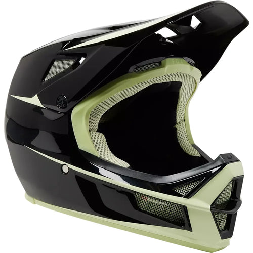 Fox Rampage Comp Stohn Full Face Mountain Bike Helmet in Black