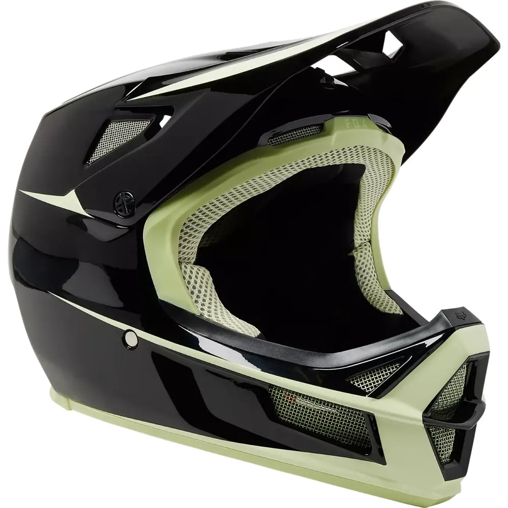 Fox Rampage Comp Stohn Full Face Mountain Bike Helmet in Black