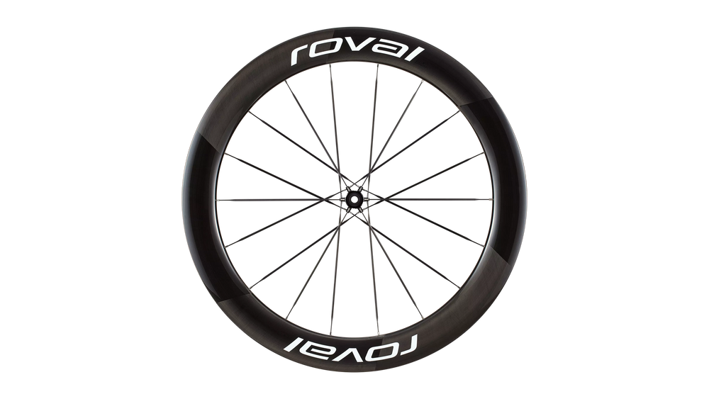 2027 Roval Rapide Sprint CLX Carbon Wheels in Gloss Carbon/Gloss White