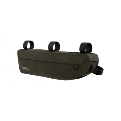 Brooks Scape Frame Bag in Mud Green