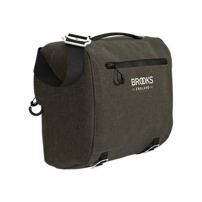 Brooks Scape Handlebar Bag in Mud Green